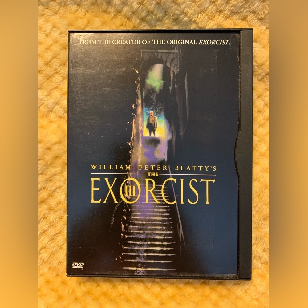 The Exorcist III: DVD, 1990 George C. Scott. Run time 110 minutes. Widescreen.